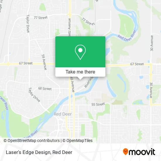 Laser's Edge Design map