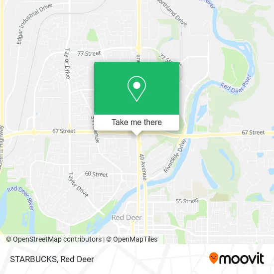 STARBUCKS map