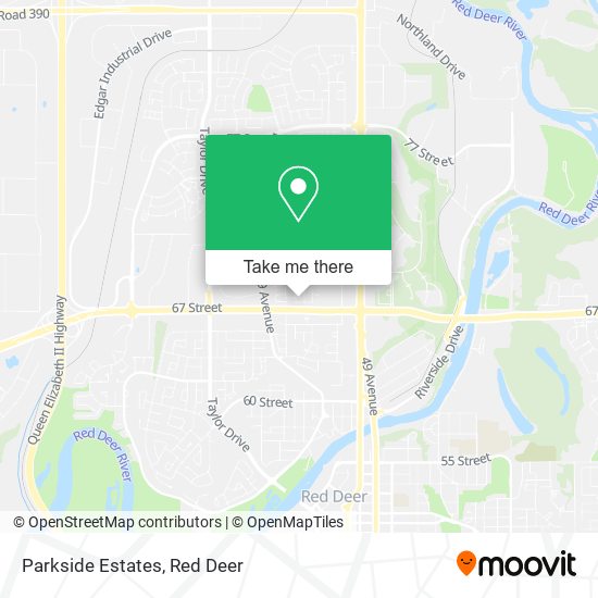 Parkside Estates map