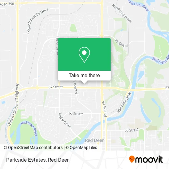 Parkside Estates map