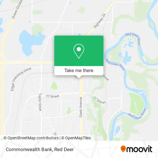 Commonwealth Bank map