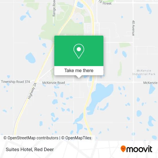 Suites Hotel map