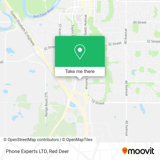 Phone Experts LTD map