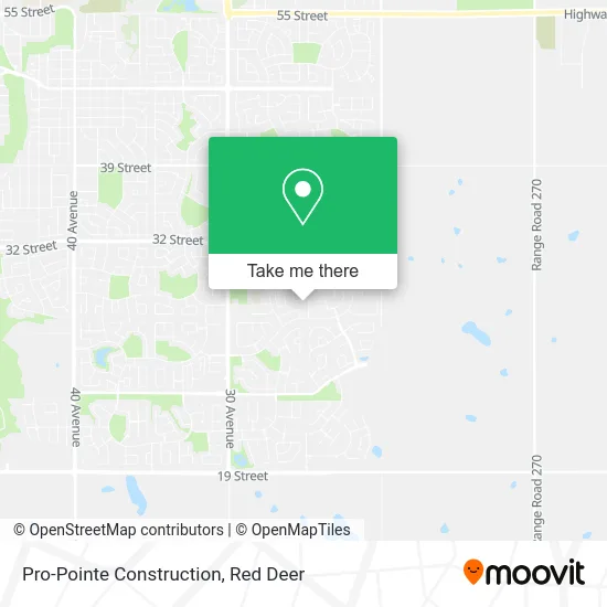 Pro-Pointe Construction map