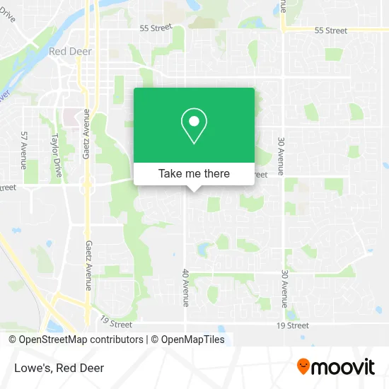 Lowe's map