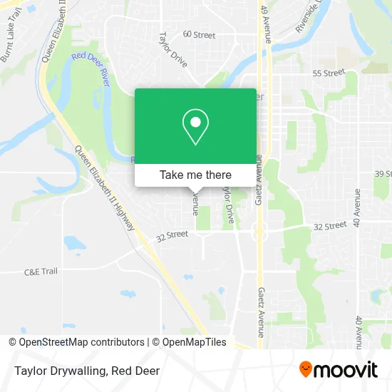 Taylor Drywalling map