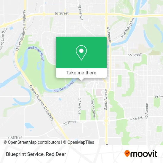 Blueprint Service map