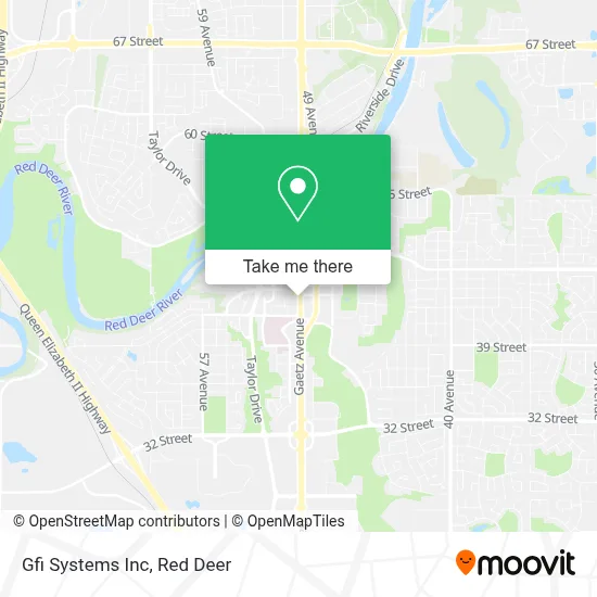 Gfi Systems Inc map