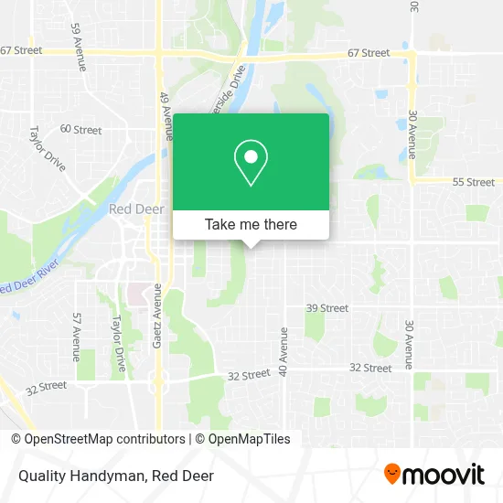 Quality Handyman map