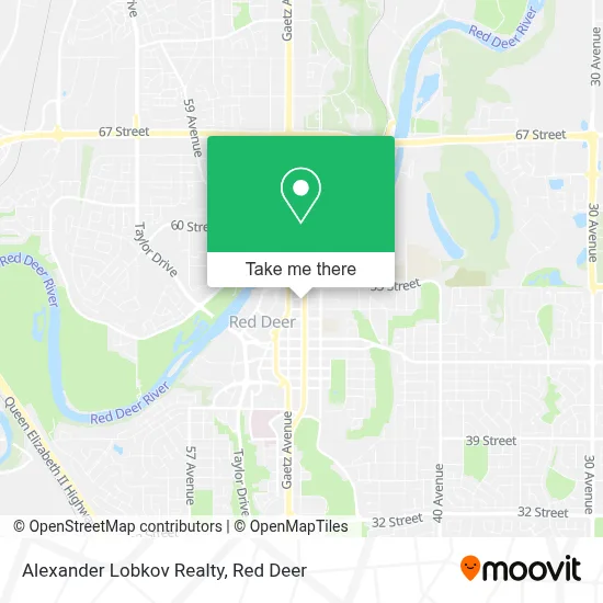 Alexander Lobkov Realty map