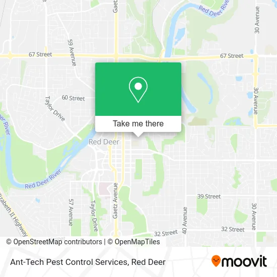 Ant-Tech Pest Control Services map