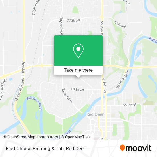 First Choice Painting & Tub map