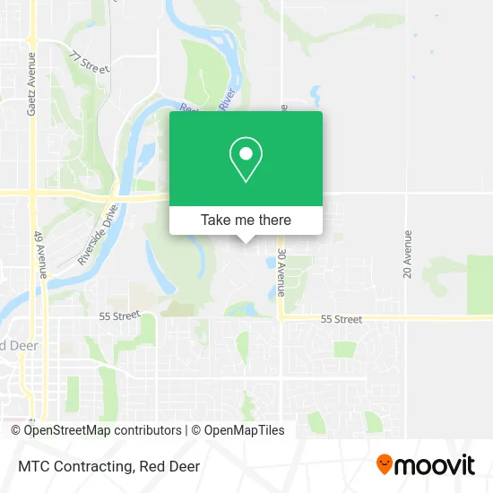 MTC Contracting map
