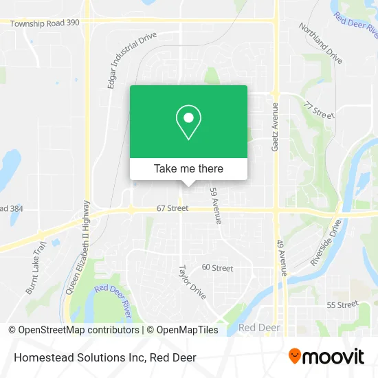 Homestead Solutions Inc map