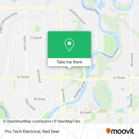 Pro Tech Electrical map