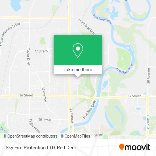 Sky Fire Protection LTD map