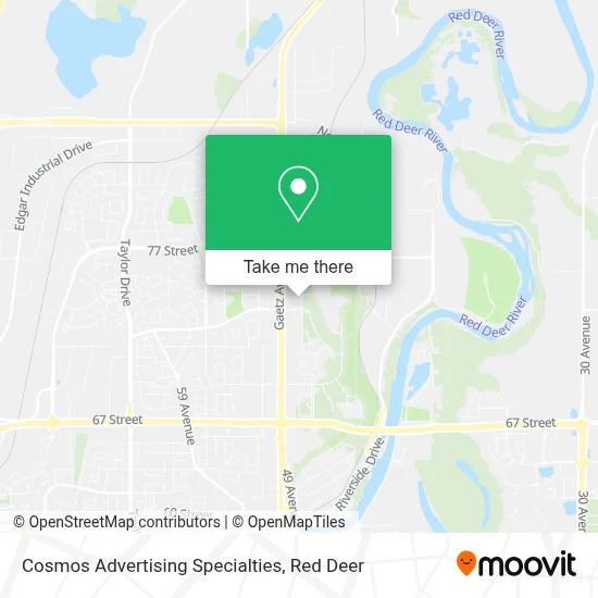 Cosmos Advertising Specialties map