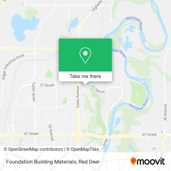 Foundation Building Materials map