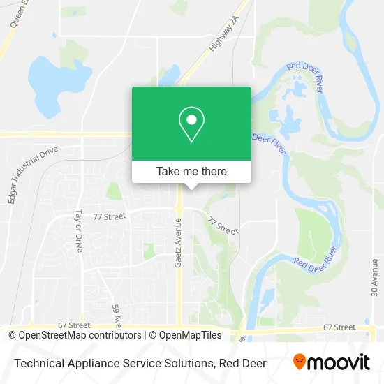 Technical Appliance Service Solutions map