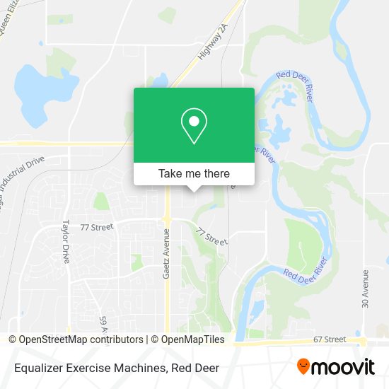 Equalizer Exercise Machines map