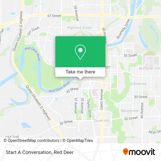 Start A Conversation map