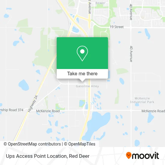 Ups Access Point Location plan