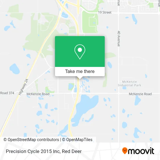 Precision Cycle 2015 Inc map