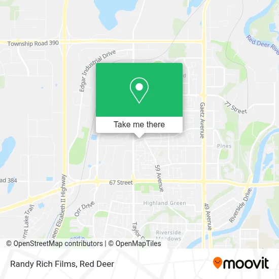 Randy Rich Films map