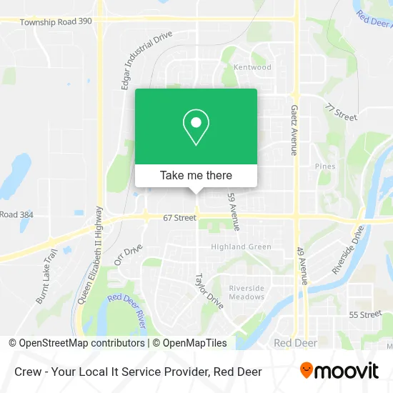Crew - Your Local It Service Provider map