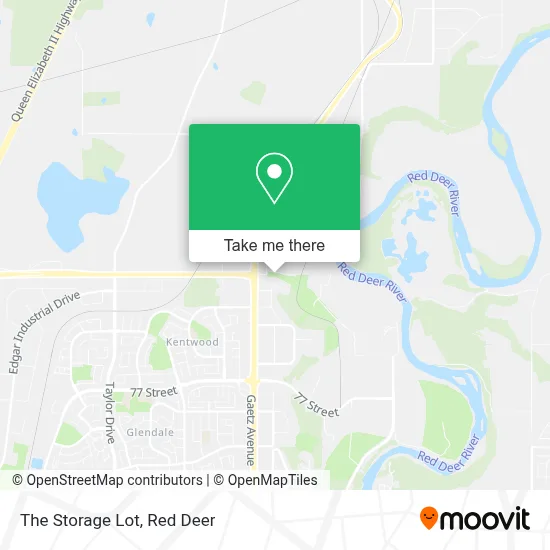 The Storage Lot map