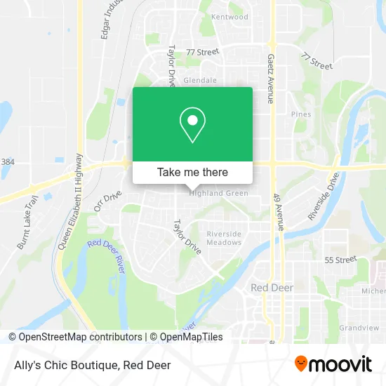 Ally's Chic Boutique map
