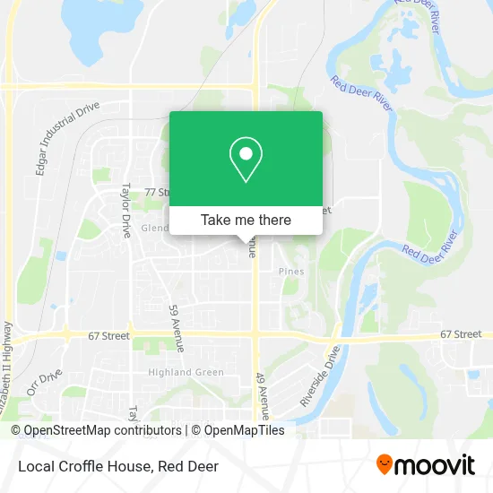 Local Croffle House map