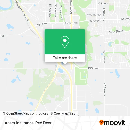 Acera Insurance map
