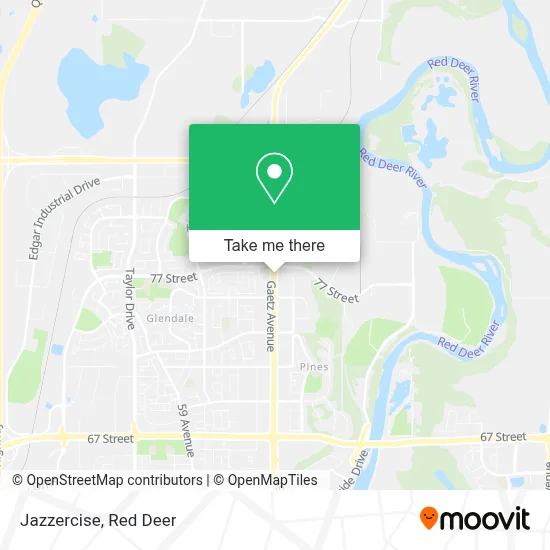 Jazzercise map