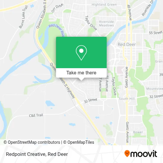 Redpoint Creative map