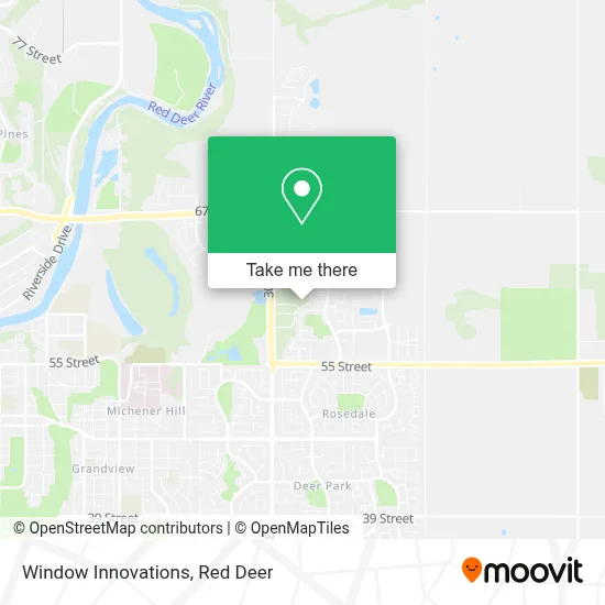 Window Innovations map