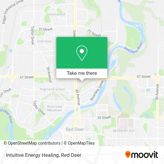 Intuitive Energy Healing map