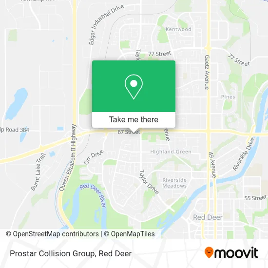Prostar Collision Group map