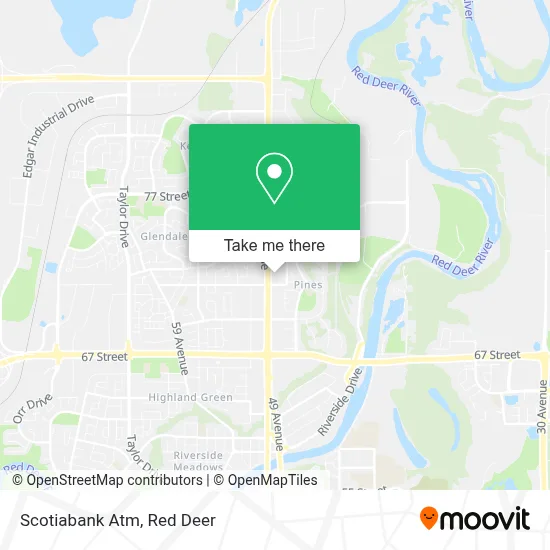 Scotiabank Atm map