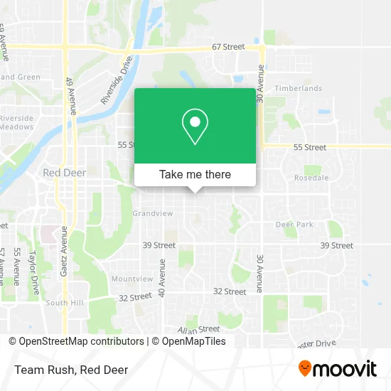 Team Rush map