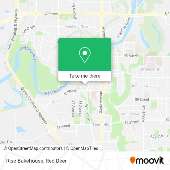 Rise Bakehouse map