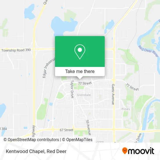 Kentwood Chapel map