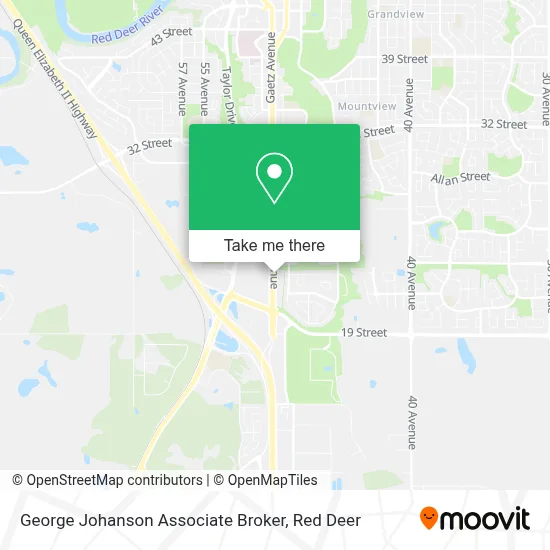 George Johanson Associate Broker map