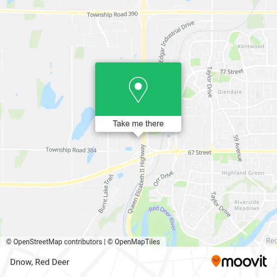 Dnow map