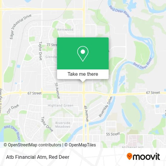 Atb Financial Atm map
