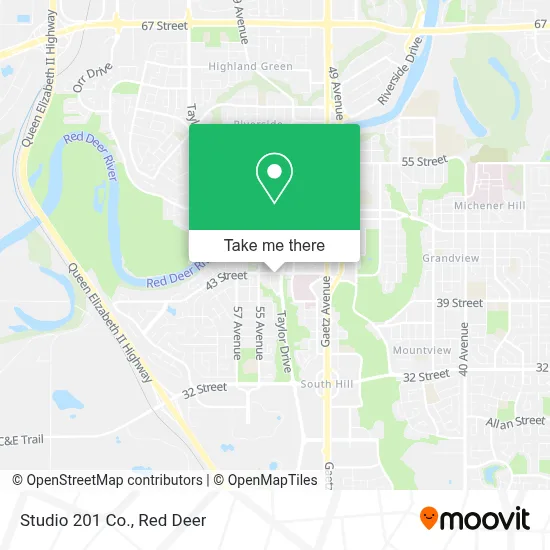 Studio 201 Co. map