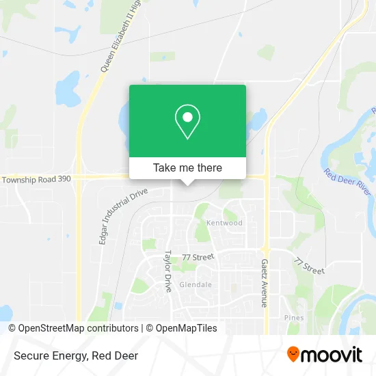 Secure Energy map