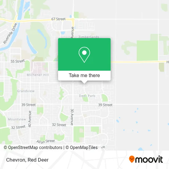 Chevron map