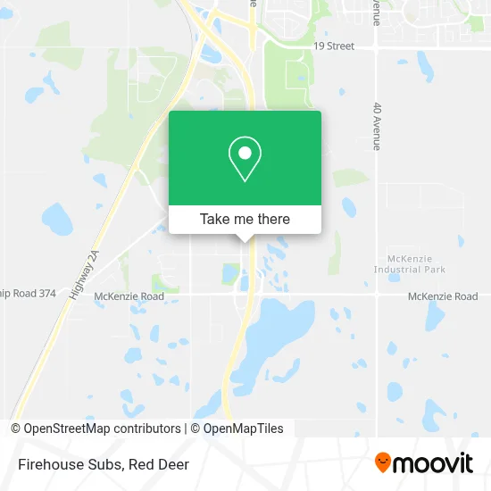 Firehouse Subs map