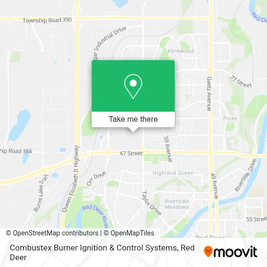 Combustex Burner Ignition & Control Systems map
